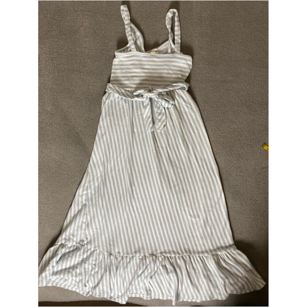 Caution To the Wind Women’s Lightweights Midi Coastal Vibes Summer Dress- Beach - Picture 2 of 5